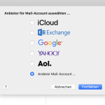 eMail-Account in Apple Mail einrichten