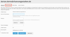 Weiterleitung einrichten